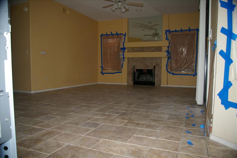 010 - TV Room - After Tile